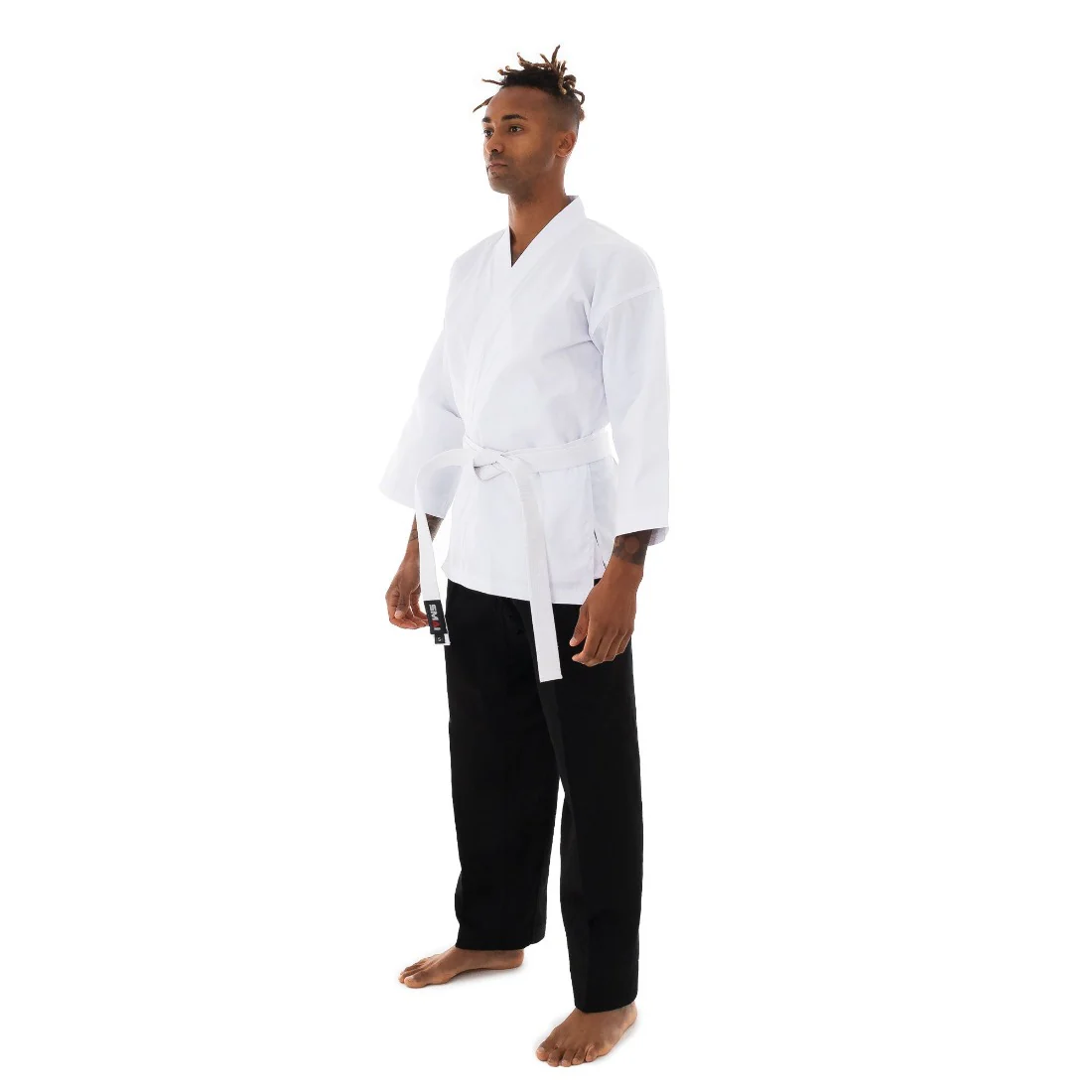 Karate Uniform - 8oz Student Gi (Salt & Pepper) - Image 7
