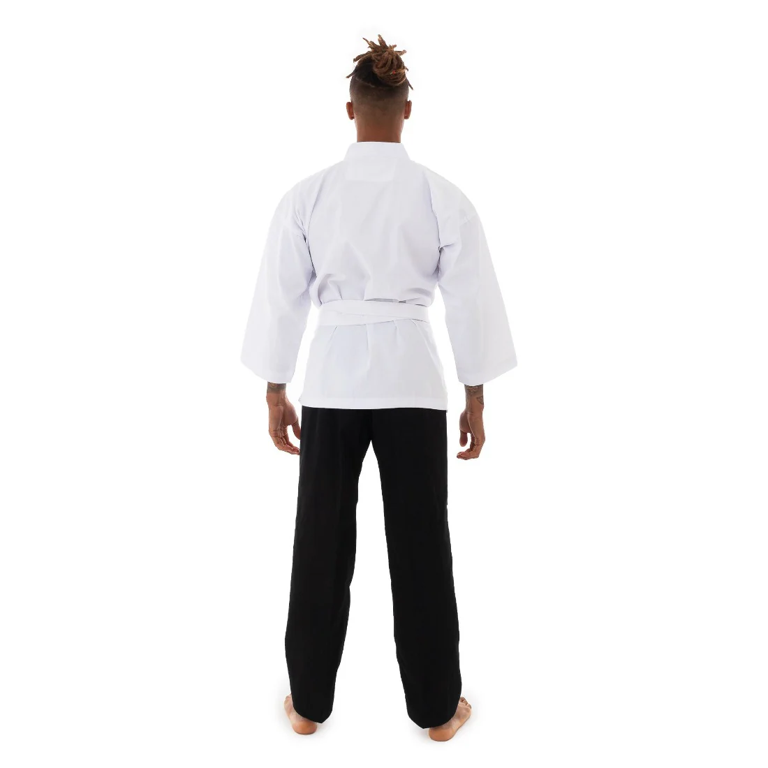 Karate Uniform - 8oz Student Gi (Salt & Pepper) - Image 8