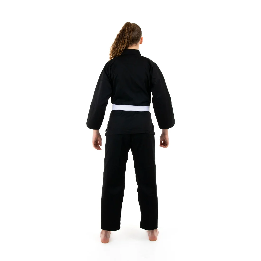 Karate Uniform - 8oz Student Gi (Black) - Image 18