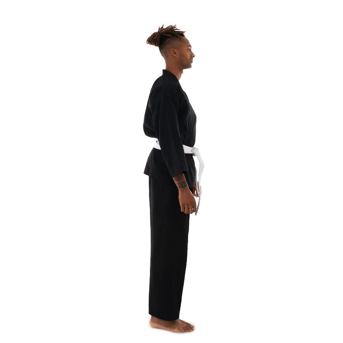 Karate Uniform - 8oz Student Gi (Black) - Image 19
