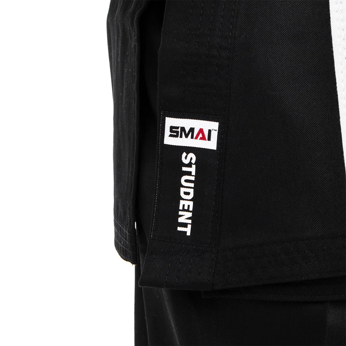 Karate Uniform - 8oz Student Gi (Black) - Image 3