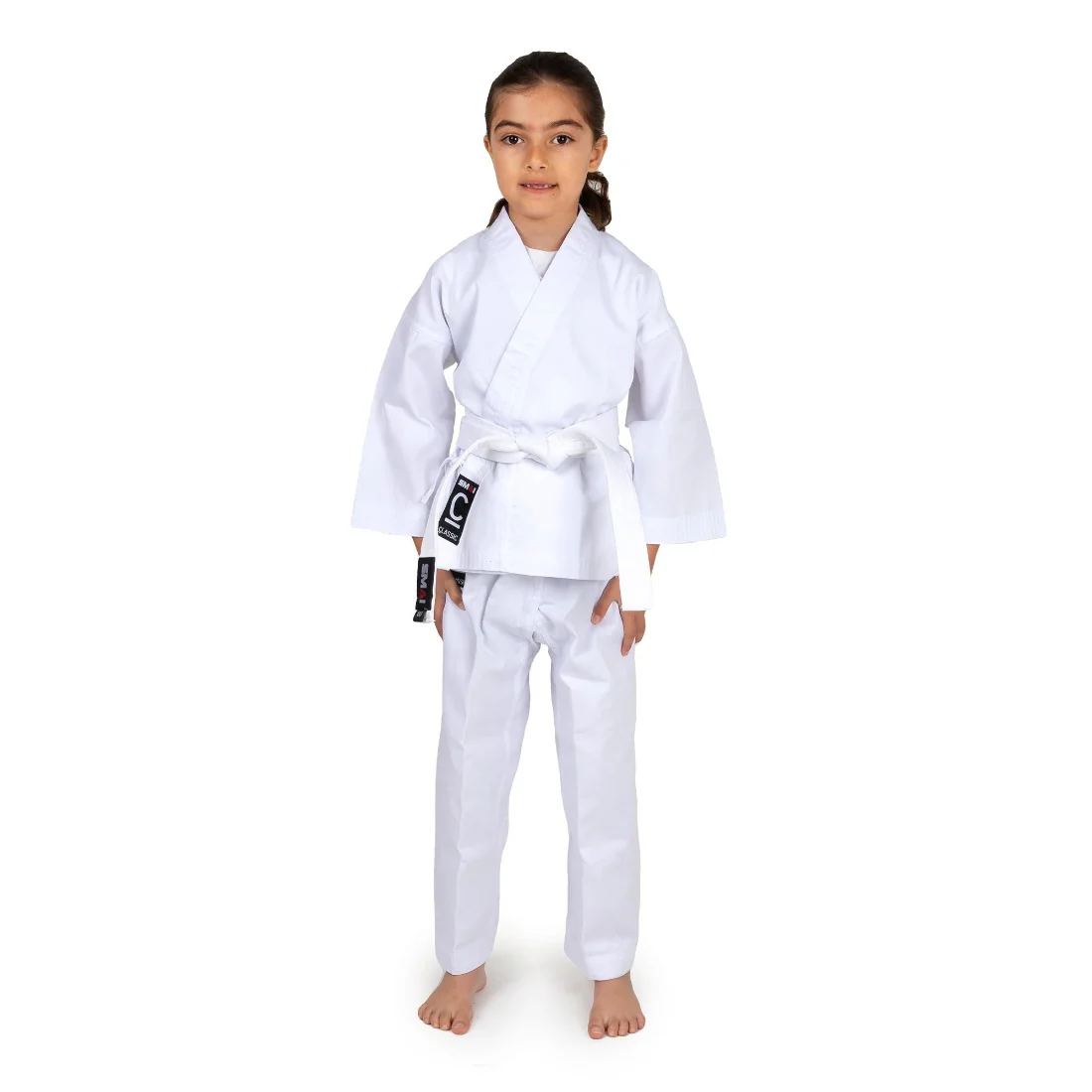 Classic Karate Uniform - 8oz Student Gi (White) - Image 4