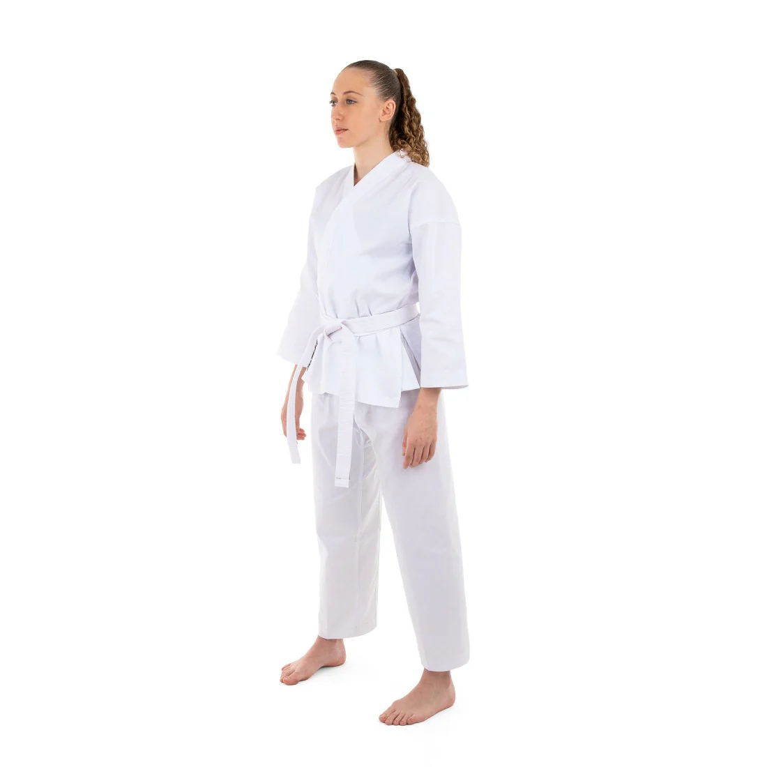 Classic Karate Uniform - 8oz Student Gi (White) - Image 7