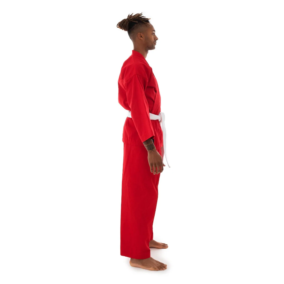 Karate Uniform - 8oz Student Gi (Red) - Image 3