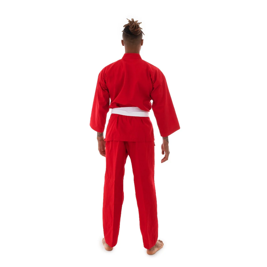 Karate Uniform - 8oz Student Gi (Red) - Image 4