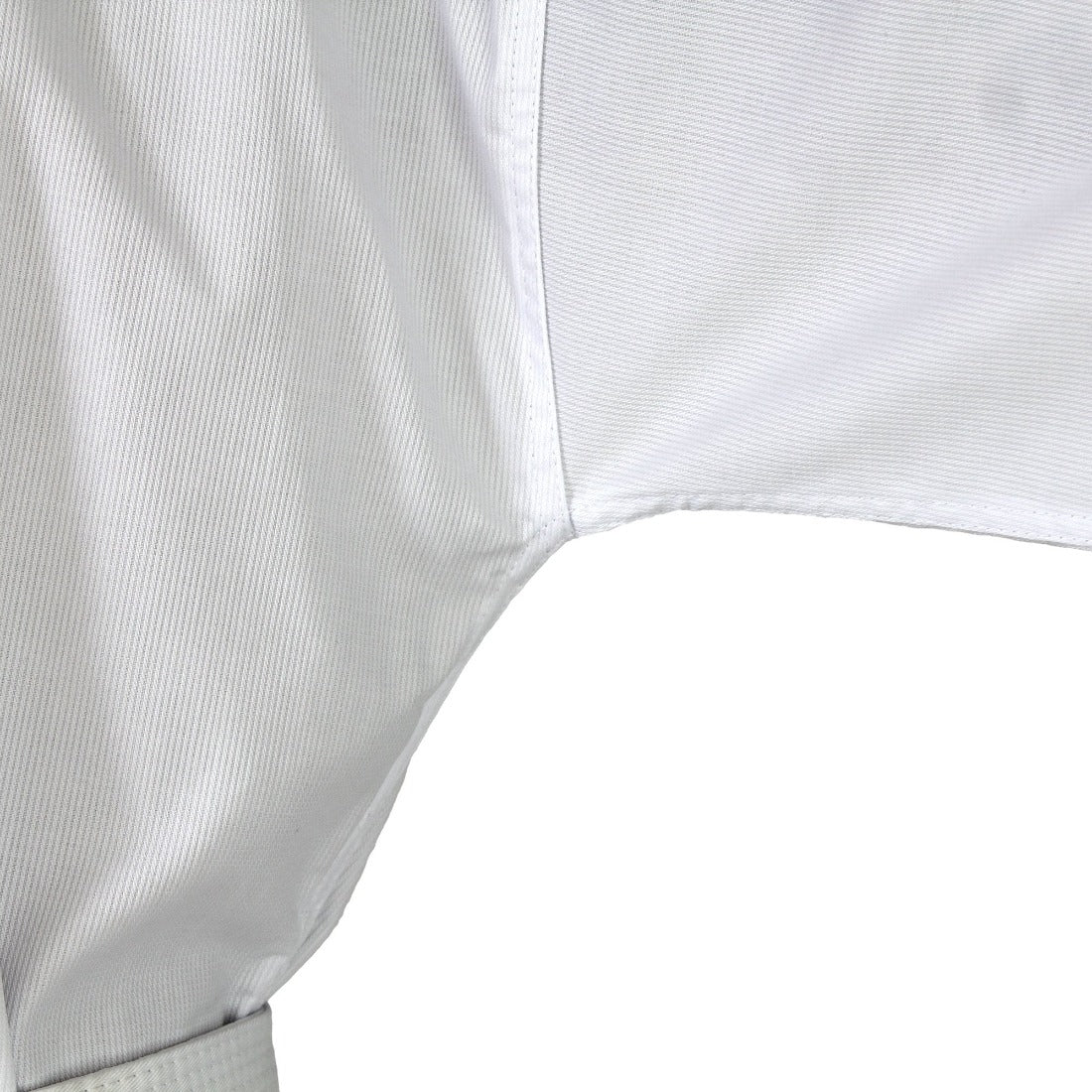 Taekwondo Uniform Classic - 8oz Ribbed Student Dobok (Black V-Neck) - Image 9