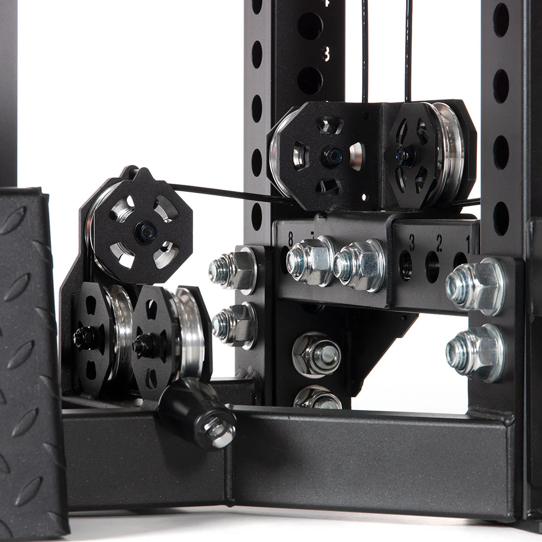 PRE ORDER - ETA MID JUNE: Power Rack with Cable Stack & Accessories - Vanta Series - Image 14