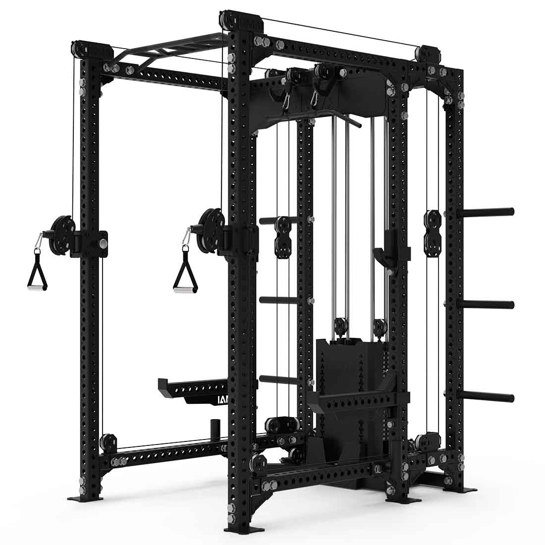 PRE ORDER - ETA MID JUNE: Power Rack with Cable Stack & Accessories - Vanta Series - Image 3