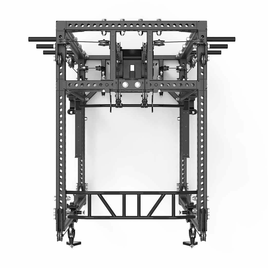 PRE ORDER - ETA MID JUNE: Power Rack with Cable Stack & Accessories - Vanta Series - Image 4