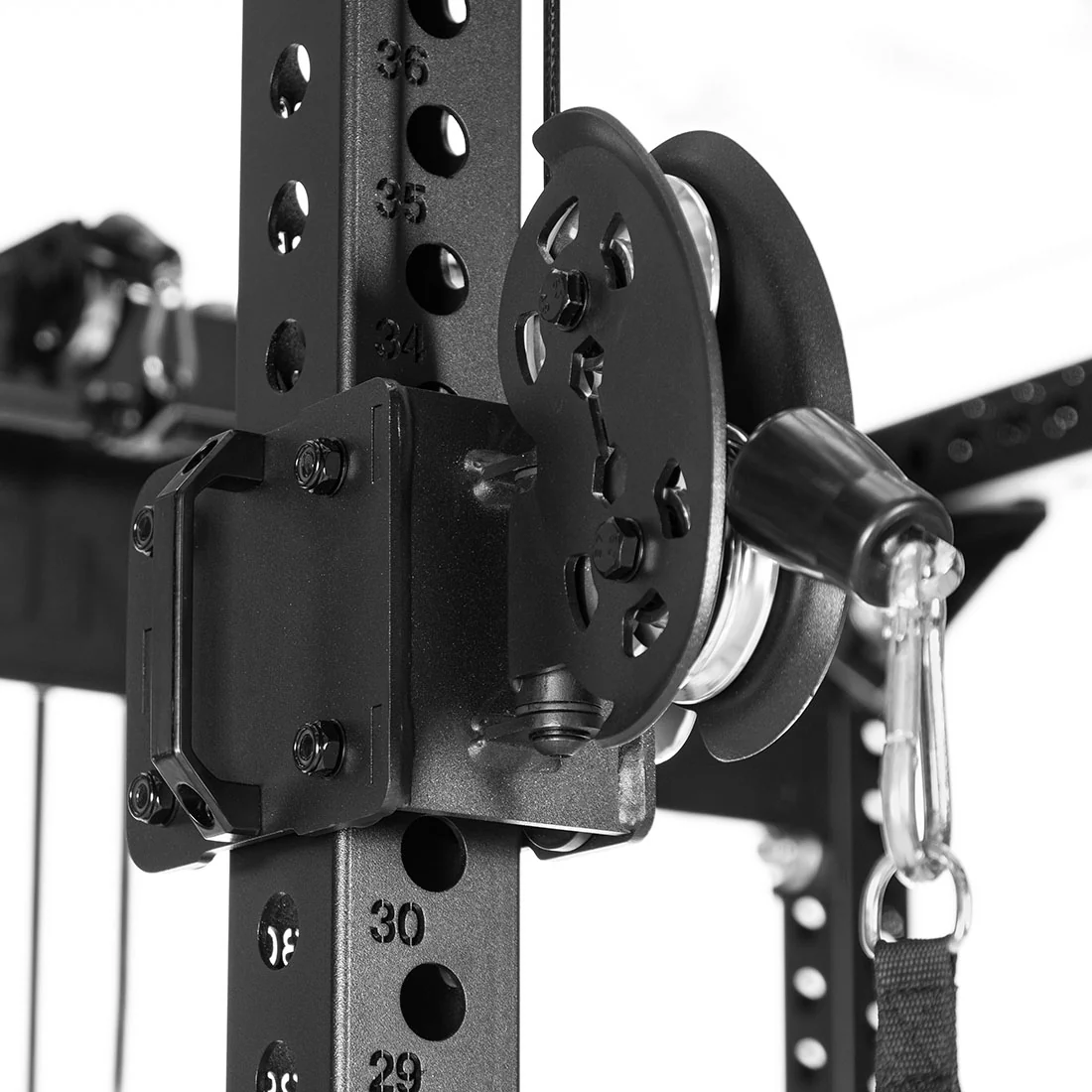 PRE ORDER - ETA MID JUNE: Power Rack with Cable Stack & Accessories - Vanta Series - Image 8