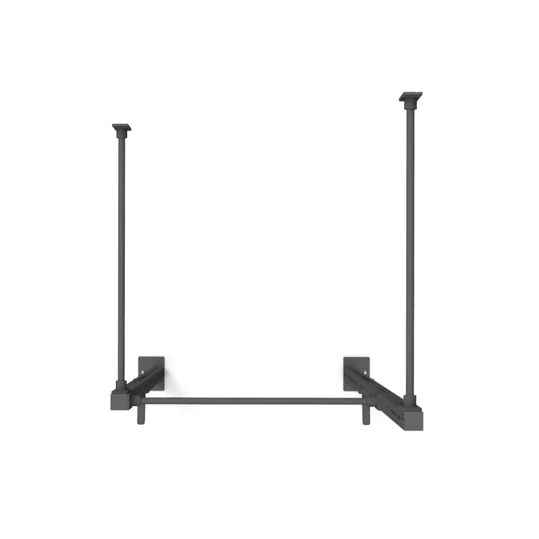 Wall Mounted Rig - 1 Squat Cell with Bridge - X-Frame - Image 5