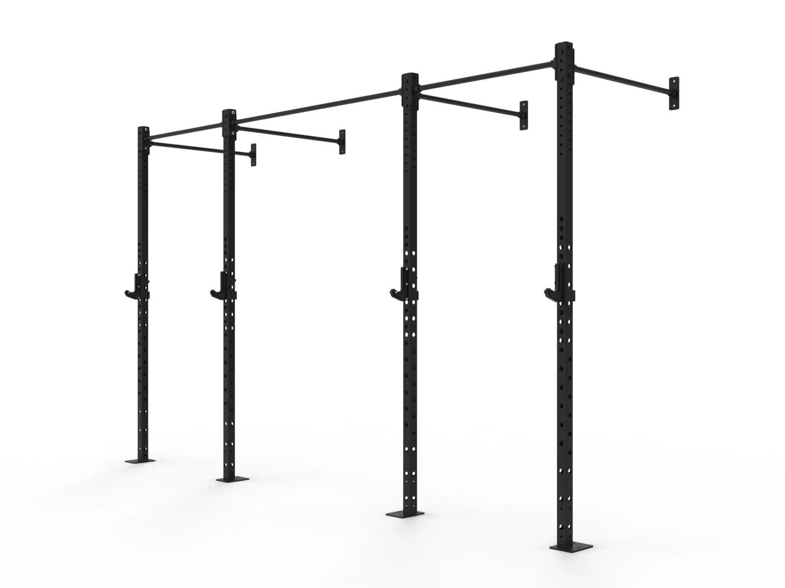 Wall Mounted Rig - 2 Squat Cells - X-Frame