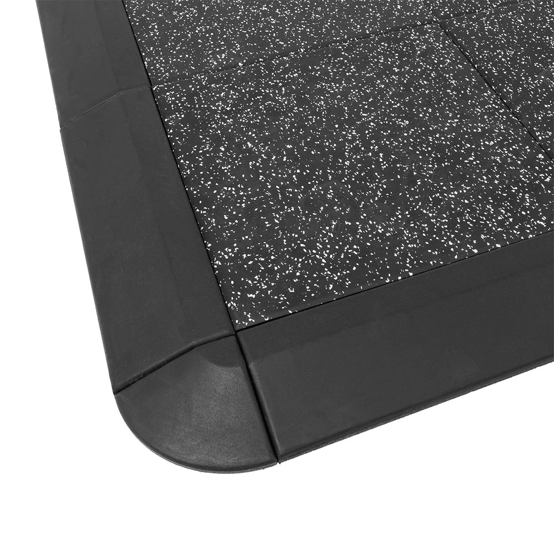 Weight Lifting Platform - Acoustic Rubber White Fleck 50mm - Image 8