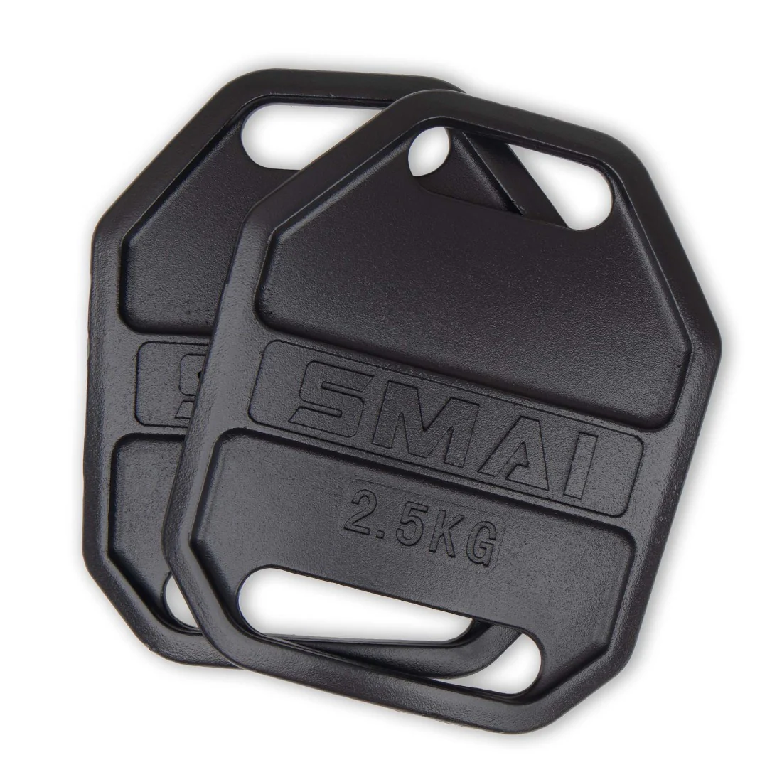Weight Vest Plate Pair - 2.5kg For Vest Black
