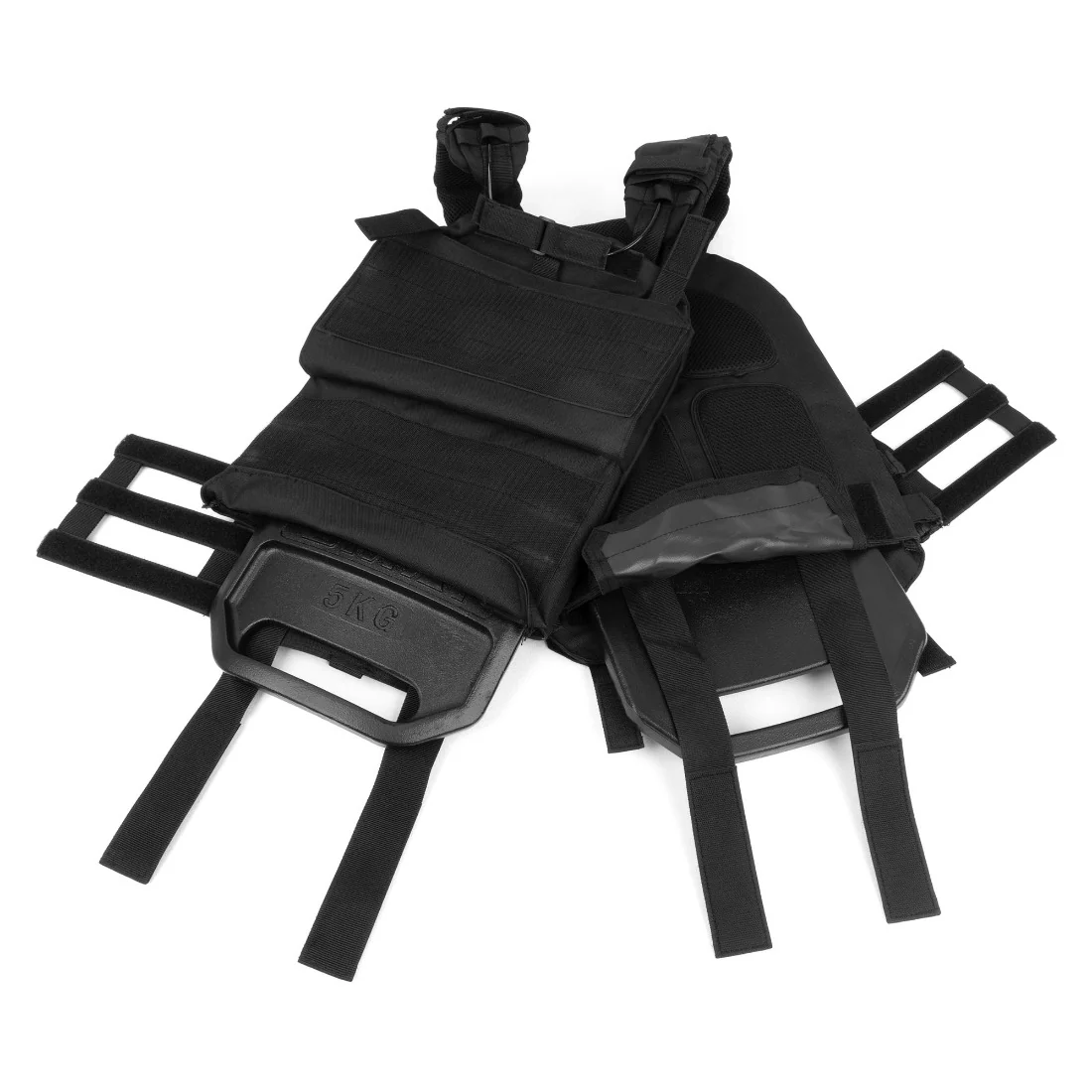 Weight Vest Plate Pair - 2.5kg For Vest Black - Image 4