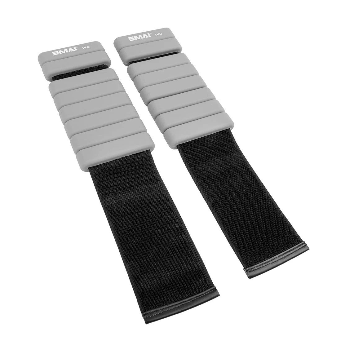 Weighted Ankle / Wrist Bracelets 1KG (Pair) - Grey - Image 3