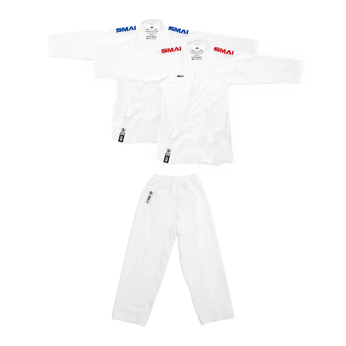 WKF Karate Uniform Pack - 4oz Premium Kumite Gi - Jin