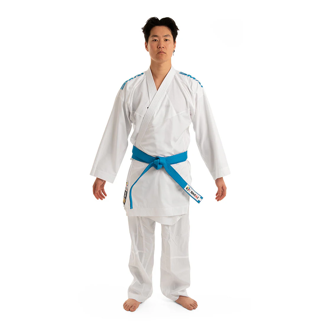 WKF Reversible Karate Uniform - 4.5oz Premium Kumite Gi - Inazuma RX - Image 13